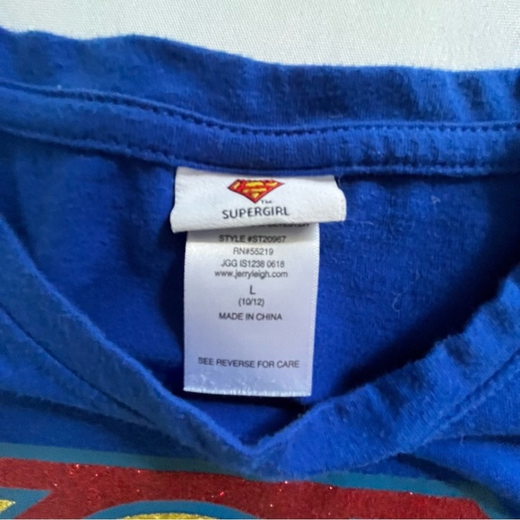 Super Girl Star Wars Rey Bundle of 2 Girls Short Sleeve Tee Shirts Large 10/12 - Picture 10 of 13